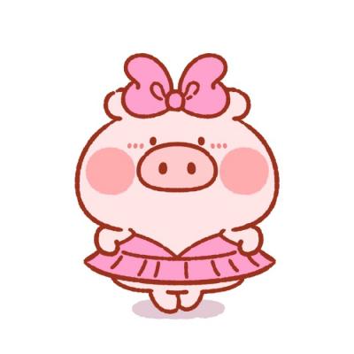 猪年情侣微信头像一人一张 2019最新可爱猪猪情侣